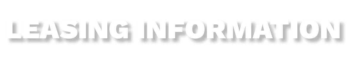 LEASING INFORMATION