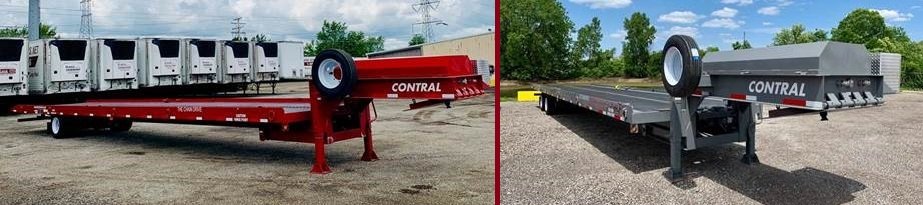 Header Img: The two contral chain drive trailers available at ILoca as of 6/18/2019