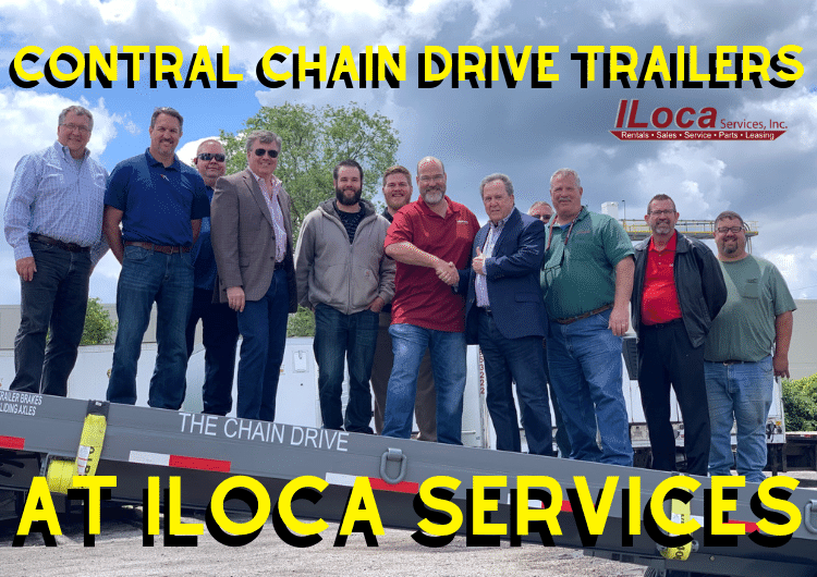 Contral Chain Drive trailers is working with ILoca Services!