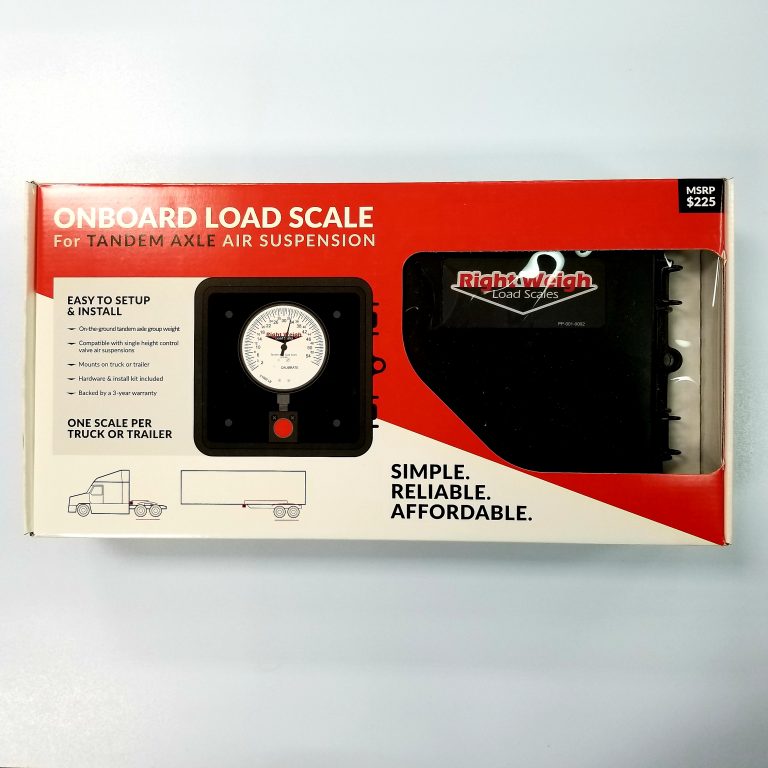 Onboard Load Scale For Tandem Axle Air Suspension RWLS 31054 ILoca