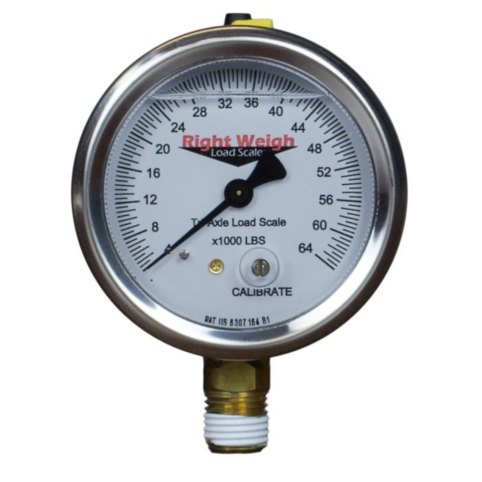 Exterior Load Scale – Liquid Filled for Tri-Axle Suspensions 250-64-LM