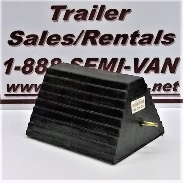 10" Rubber Wheel Safety Chock GT-2055D