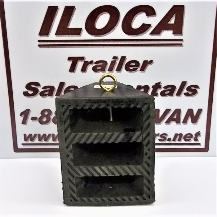 10" Rubber Wheel Safety Chock GT-2055D - Image 3