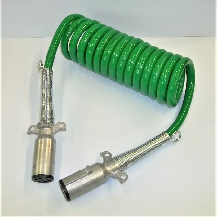 15' ABS Rated Coiled Power Cable GT-3301