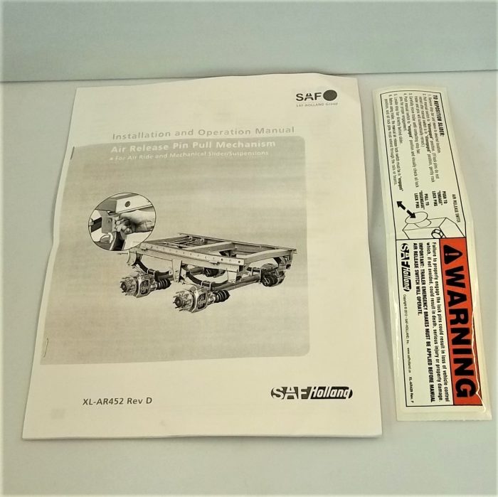 Holland Slide Lock Pin Air Release Kit SPK0055 - Image 4