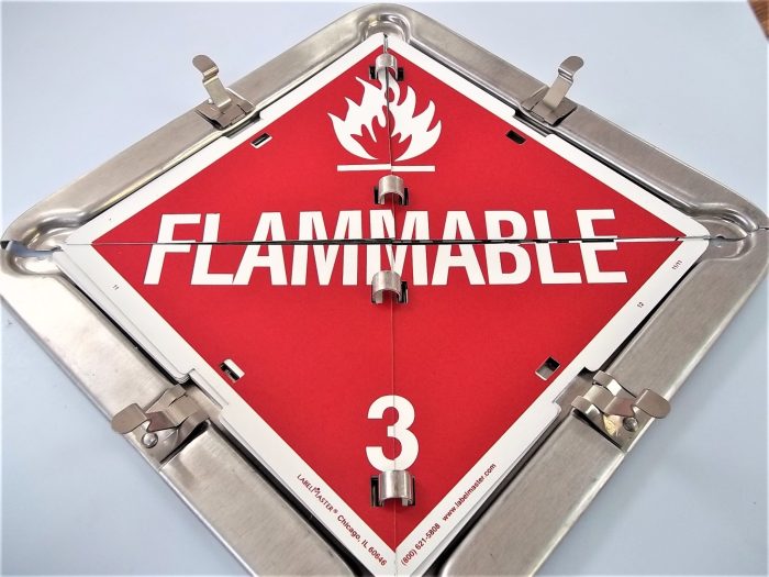 SPLIT ALUMINUM PLACARD LAB81-8SFO - Image 7