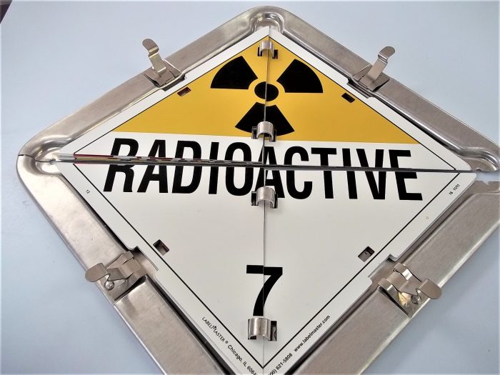 SPLIT ALUMINUM PLACARD LAB81-8SFO - Image 8