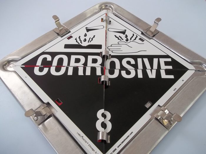 SPLIT ALUMINUM PLACARD LAB81-8SFO - Image 10