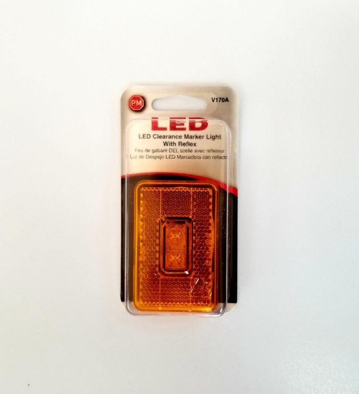 Amber 2 Diode LED Marker/Clearance Light PM-170A