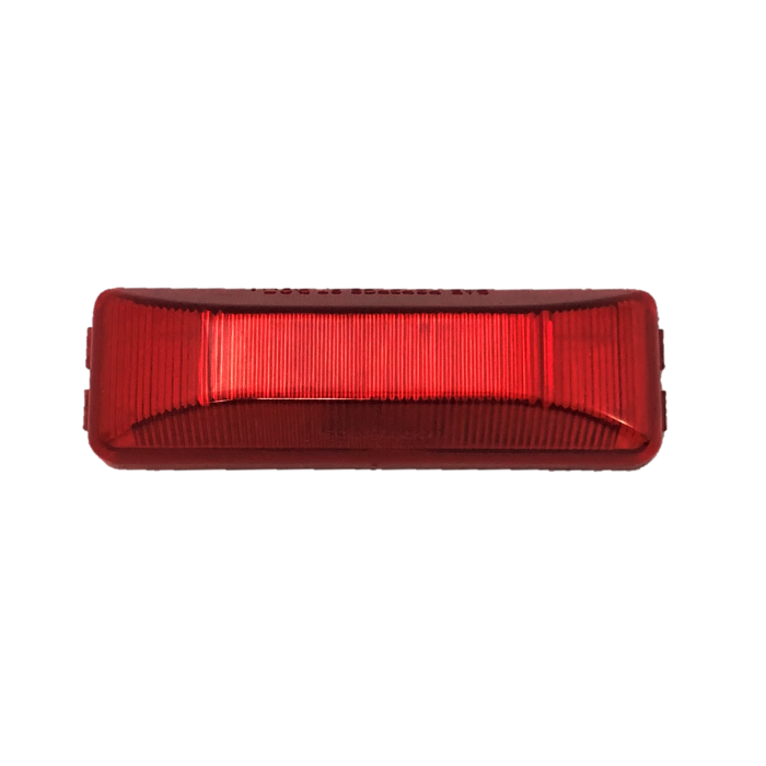 Red Rectangular Marker Light 19200R MC65RB 46742