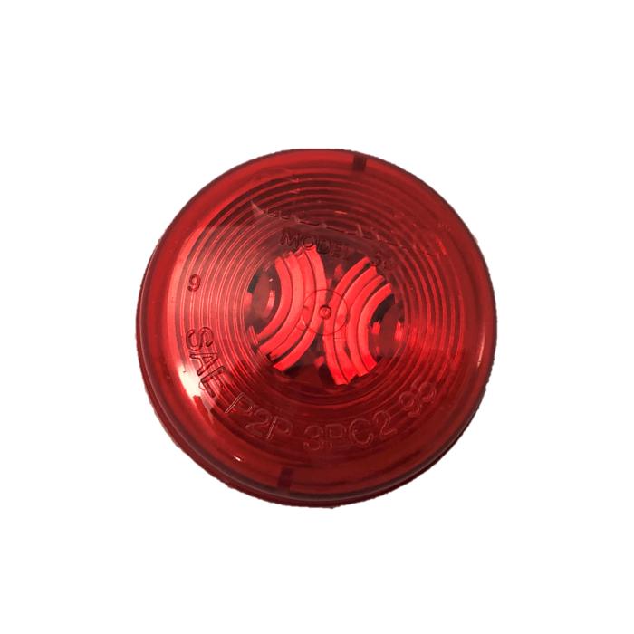 2 in. Round Red Marker Light TL 30200R