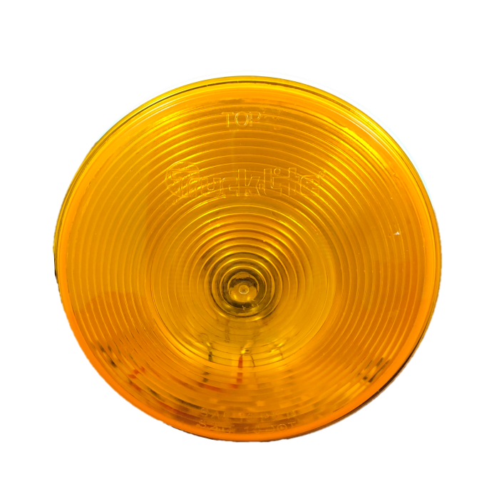 Truck-Lite Front/Park/Turn, Amber Incandescent, Round TL-40202Y