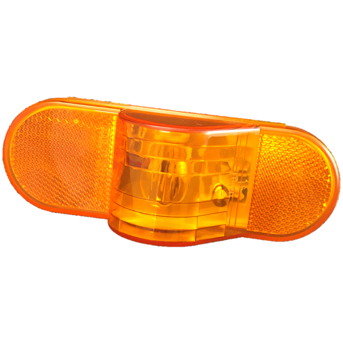 Amber Oval Stop/Tail/Turn Light 6 in. TL60215Y/ST75AB - Image 2