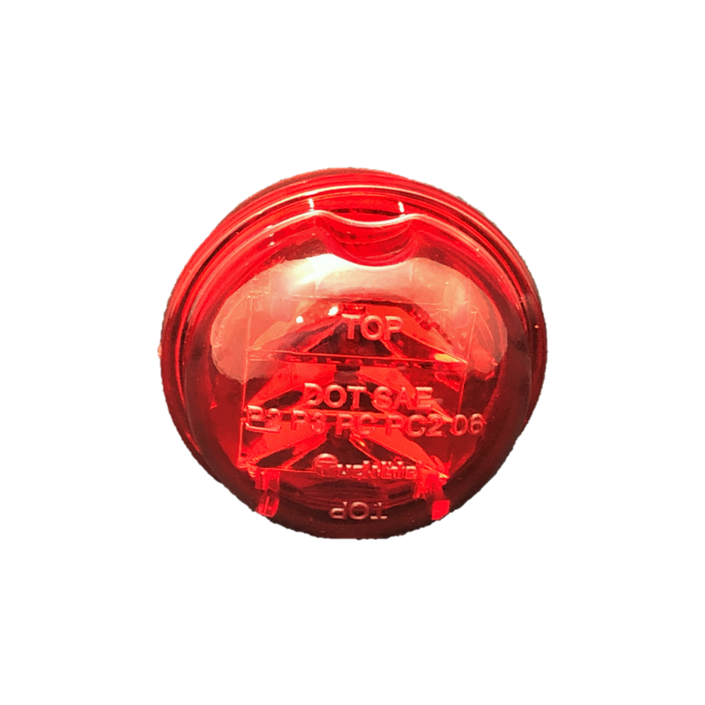 2 in. Round LED Red Marker Clearance Light TL 30375R ILoca