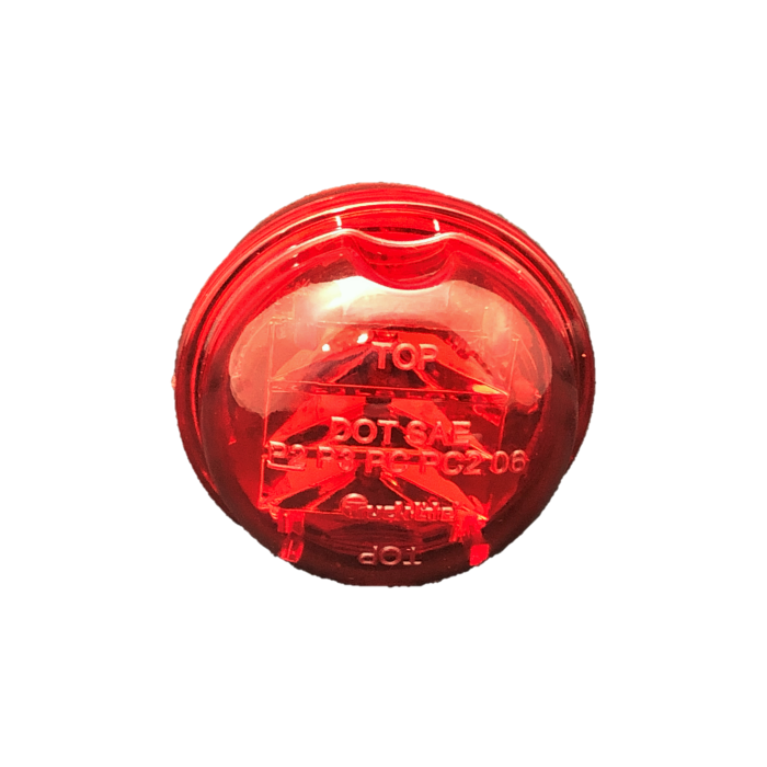 2 in. Round LED Red Marker Clearance Light TL 30375R