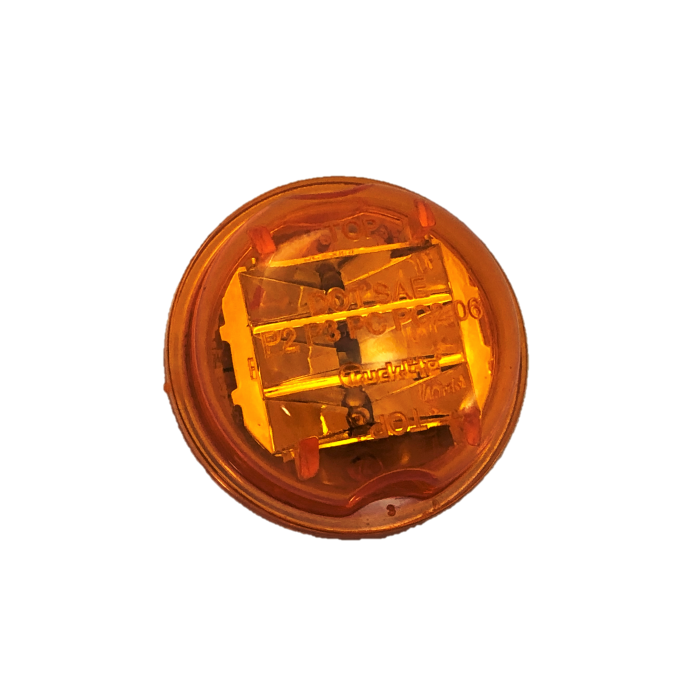 2 in. Round LED Amber Marker Clearance Light TL 30375Y