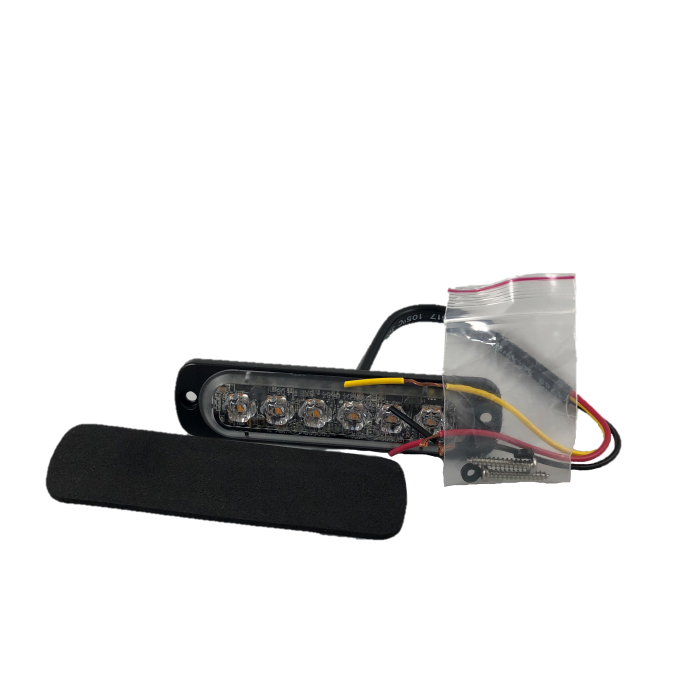 Superior Signal 6 LED Module Amber Strobe Light TSA/SYFLAT6-A - Image 2