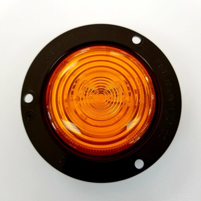 2.5" Amber LED Marker/Clearance Light w/ Flange PM M197FA