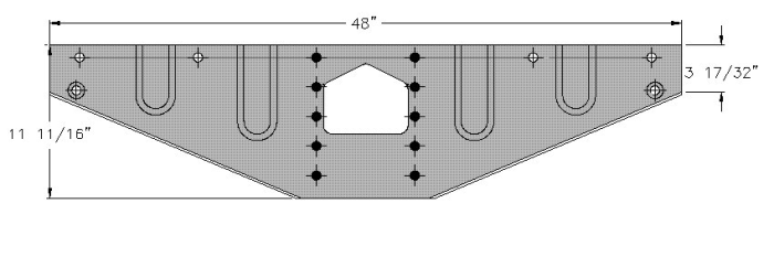 Landing Gear Wing Plate Vanguard UCA00037 - Image 3