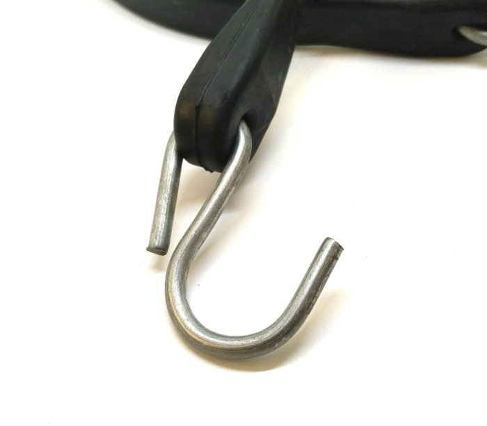 ANCRA 31" Natural Rubber Tarp Strap w/Crimped Hooks 52231C - Image 3
