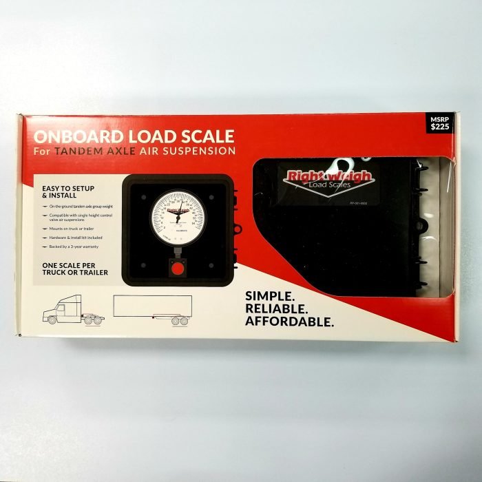 On-board Load Scale For Tandem Axle Air Suspension  RWLS 310-54-RK - Image 2