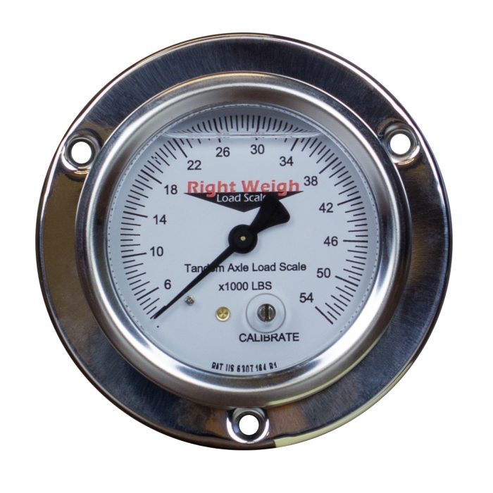 Exterior Load Scale - Liquid Filled for Tandem Axle Suspensions 250-54-FF