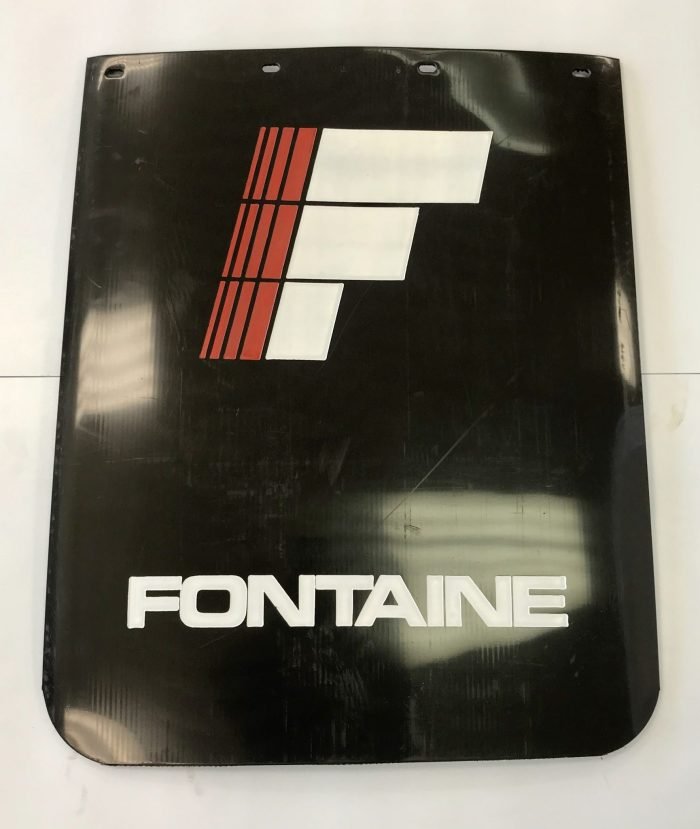 FONTAINE MUD FLAP BLACK 30"L X 24"W 50821994