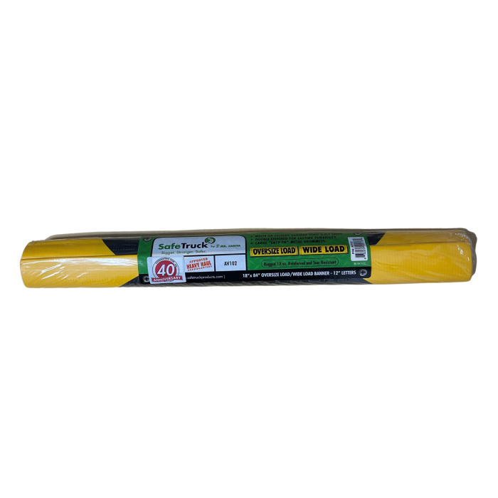 REVERSIBLE WIDE/OVERSIZE LOAD BANNER AV102