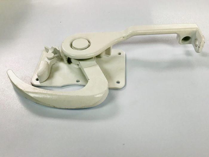 Todco Style Latch Assembly - White RD69571-PPW