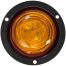 PETERSON AMBER MARKER LIGHT W/ AMP CONNECTOR M197FA-AMP