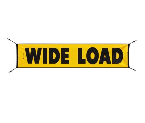 18X84 WIDE LOAD MESH BANNER W/ BUNGEE AVMB100