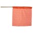 18" ORANGE JERSEY FLAG W/ STAFF FS700C