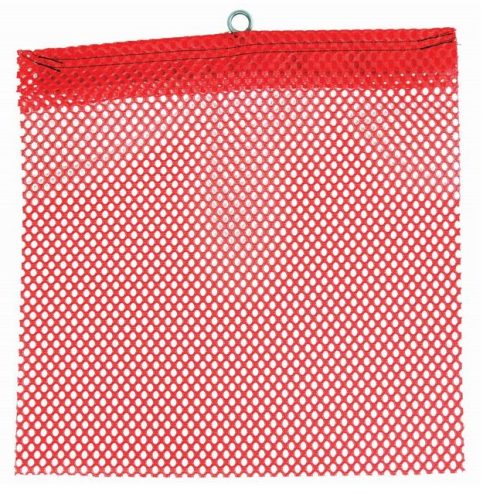 18" RED JERSEY FLAG W/ WIRE LOOP FW300C