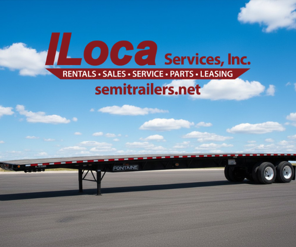 New Fontaine Velocity 48ft Steel Flatbeds Are Here at ILoca
