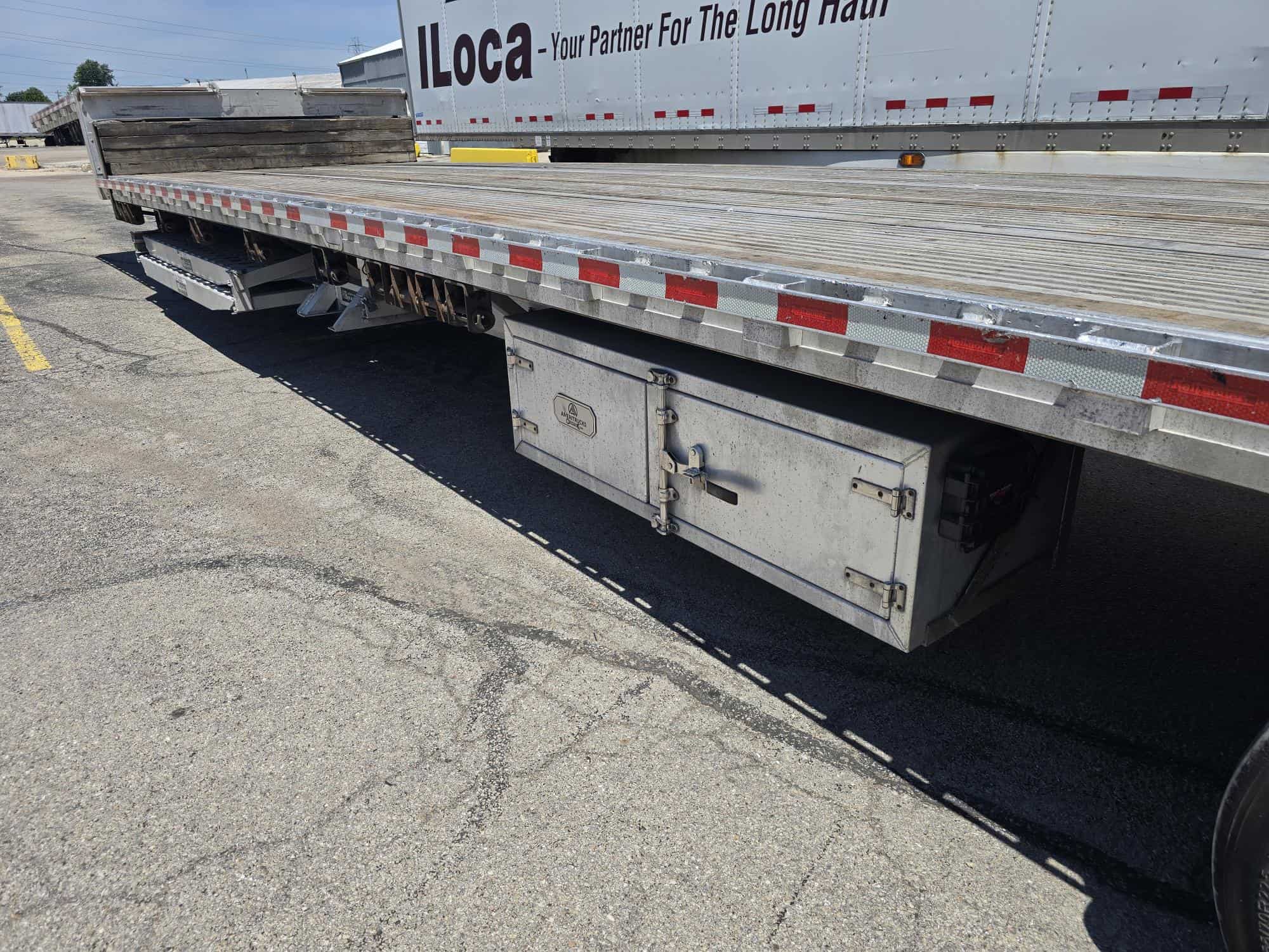 2020 53' Aluminum Step Deck Dropmiser at ILoca