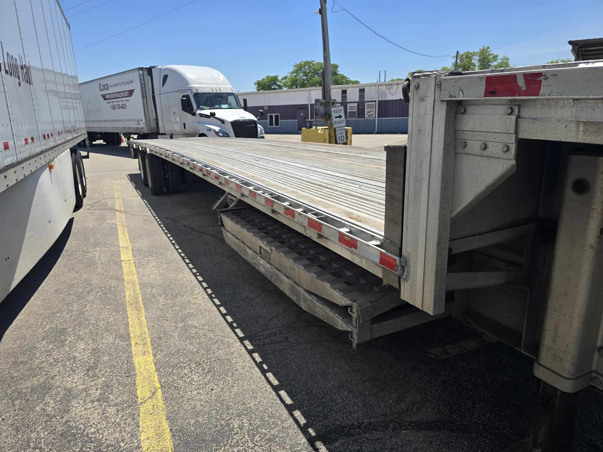 2020 53' Aluminum Step Deck Dropmiser at ILoca